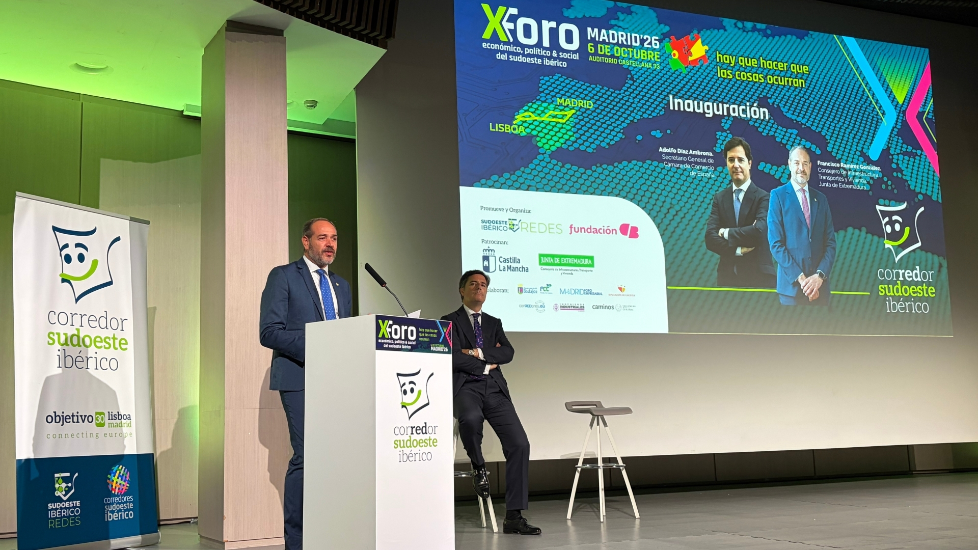 consejero de Infraestructuras, Transporte y Vivienda, Francisco José Ramírez,