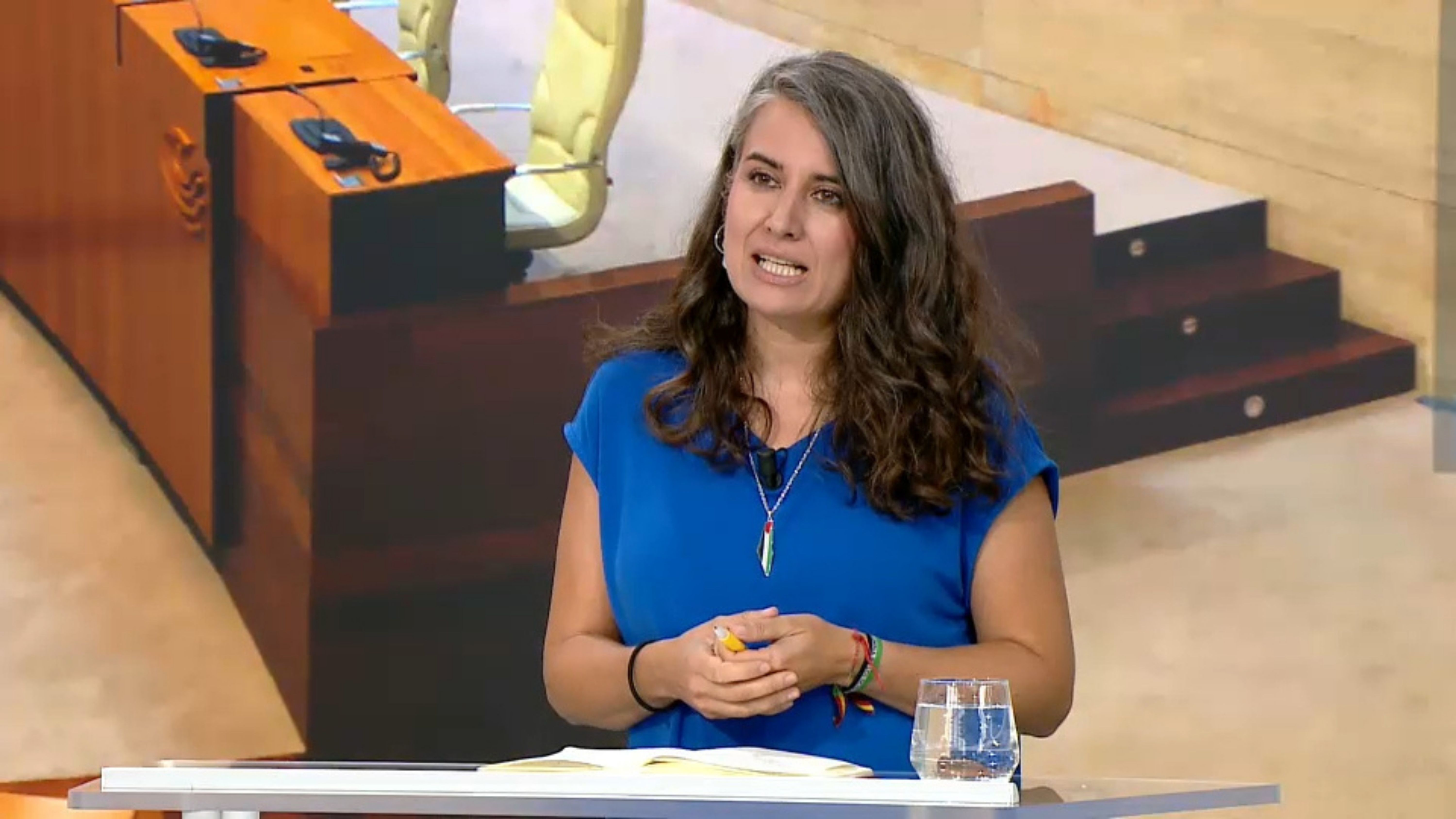 Irene de Miguel, portavoz de Unidas por Extremadura.