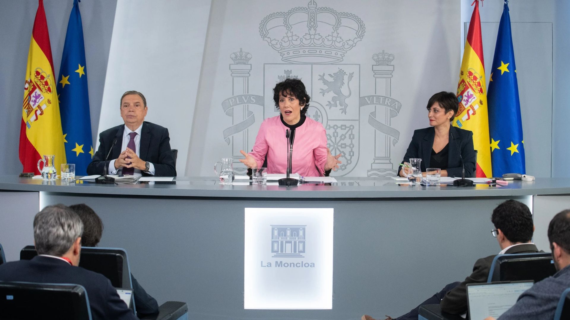 Rueda de prensa tras el Consejo de Ministros