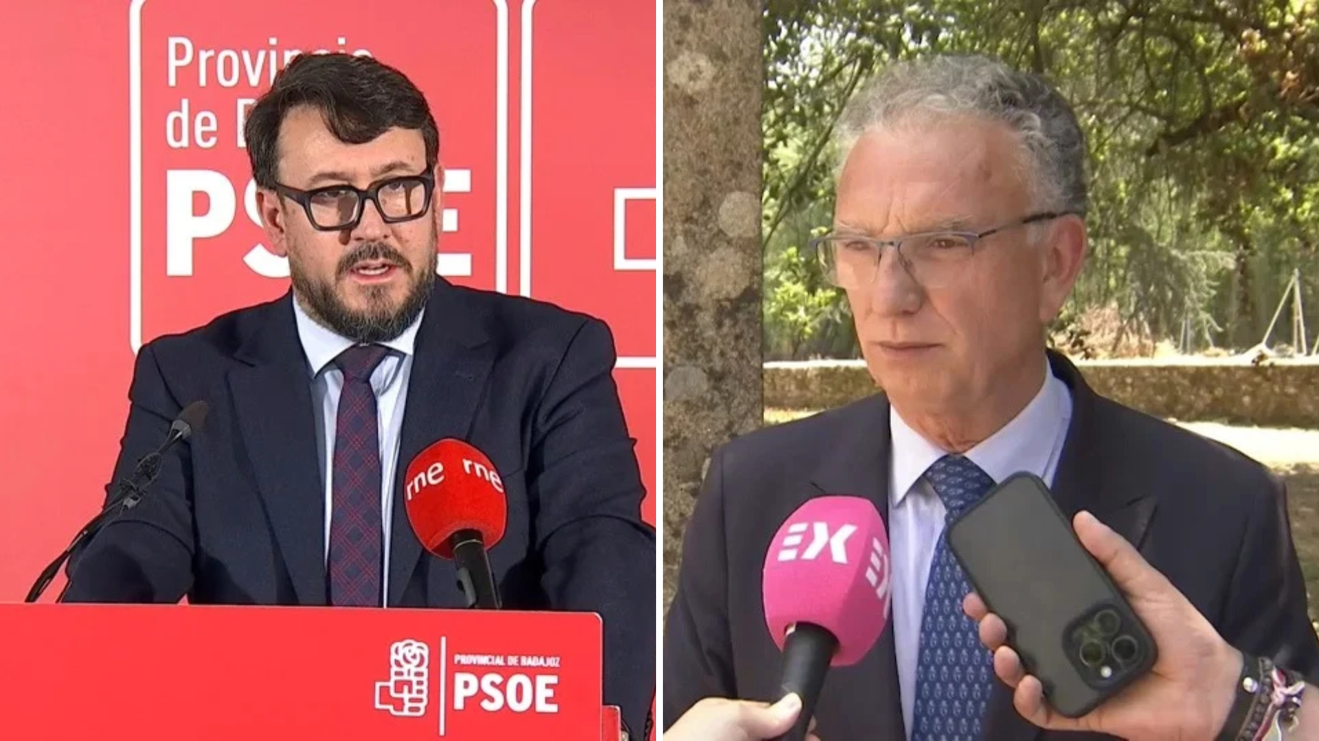 Rafael Lemus y José Luis Quintana