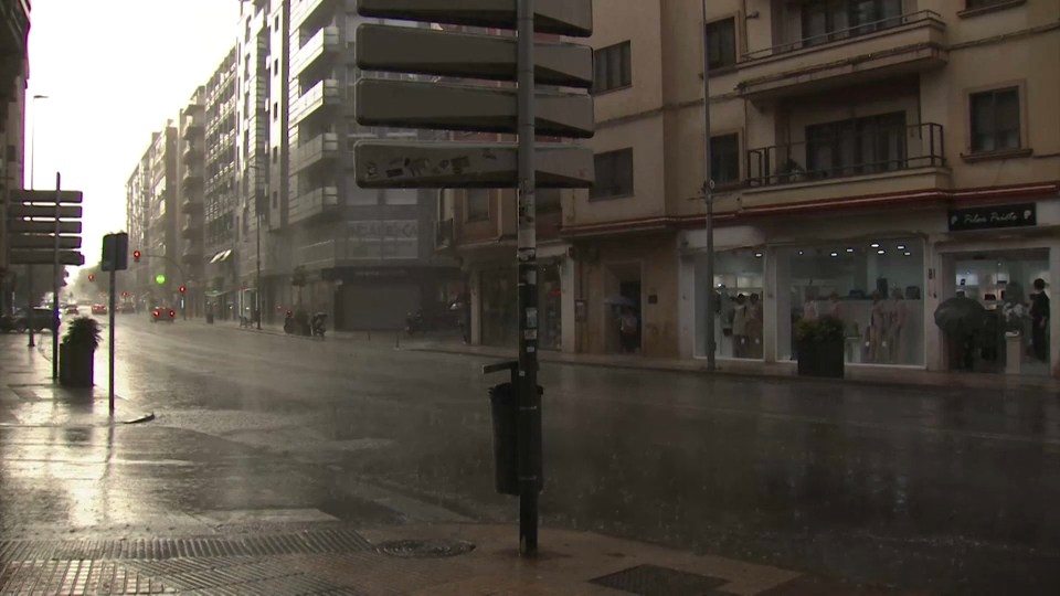 Cáceres, durante el temporal de los meses de septiembre y octubre