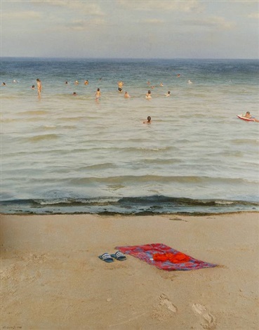 'Un día de playa en el mar menor', de Eduardo Naranjo