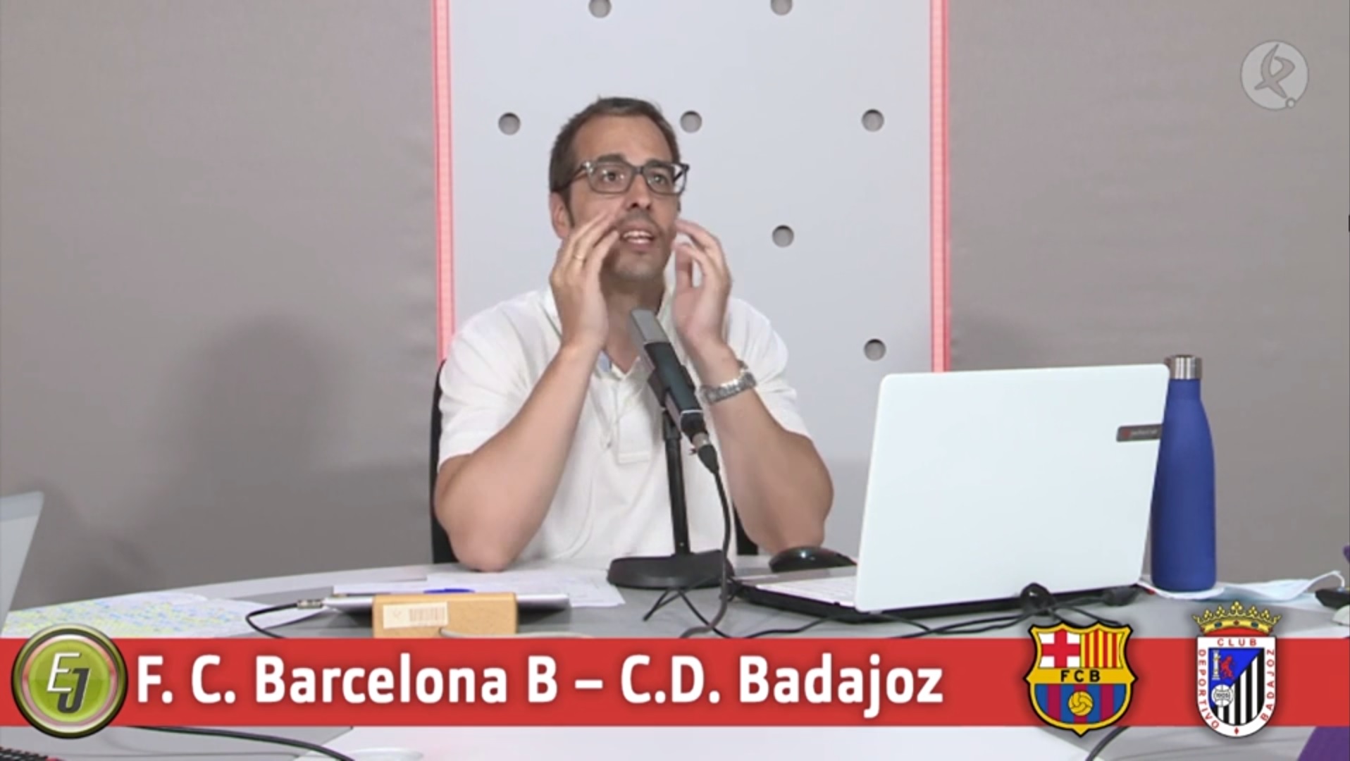 Fernando Gallego en el estudio de 'En juego'