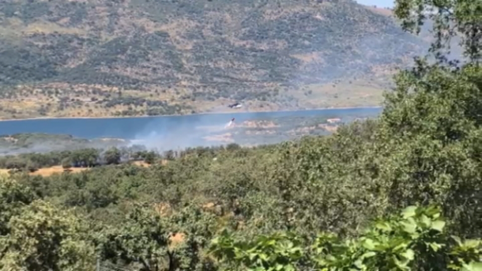 Incendio Forestal en Plasencia