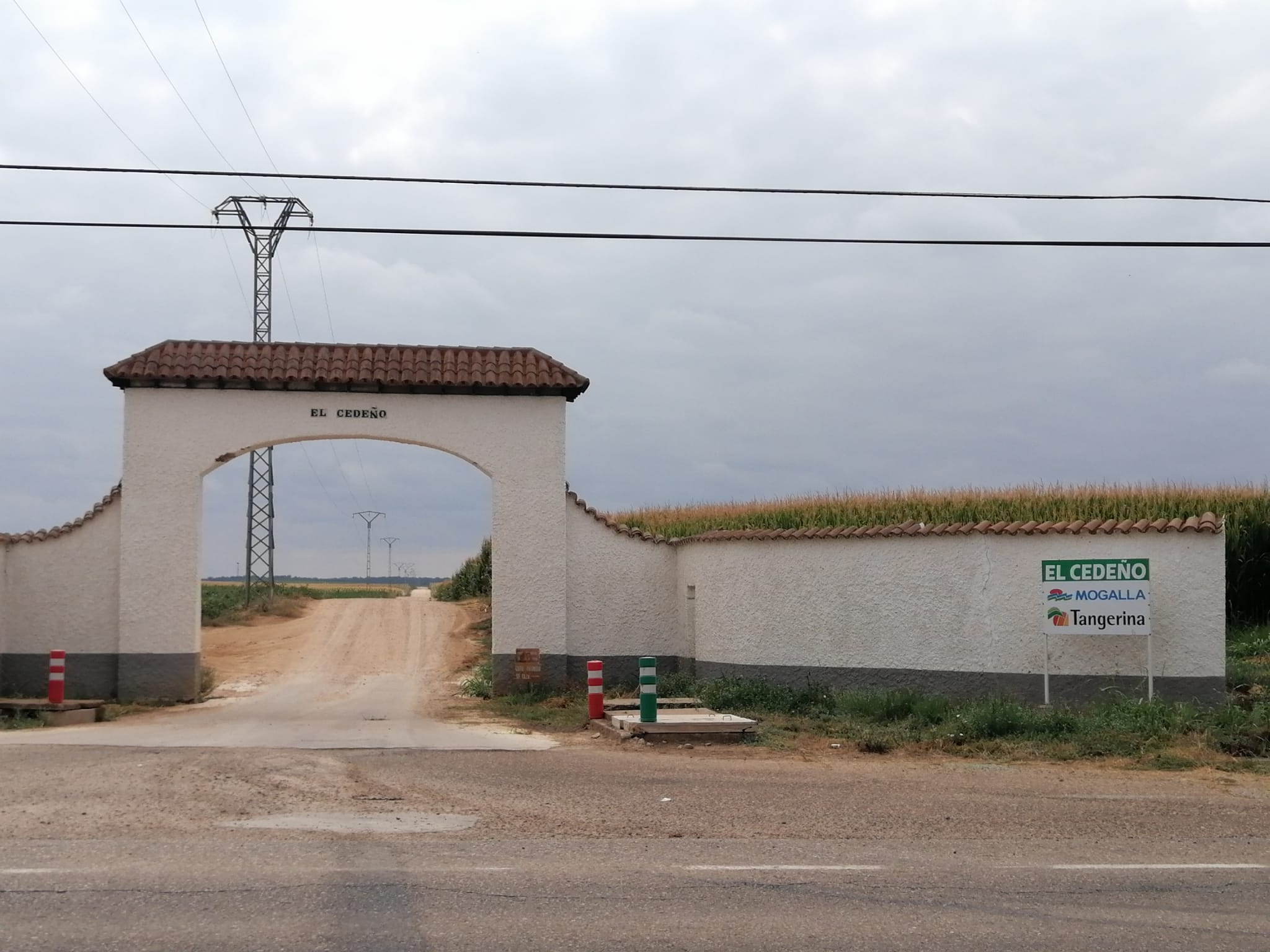 Finca donde se ha producido el accidente