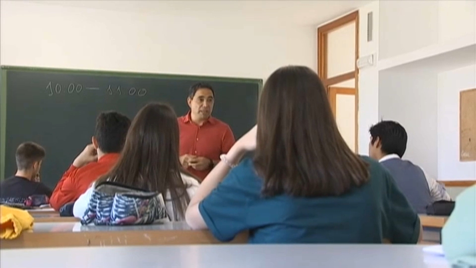 Niños en clase.
