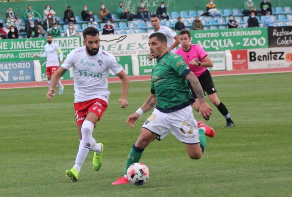 Ruano, jugador del Villanovense.
