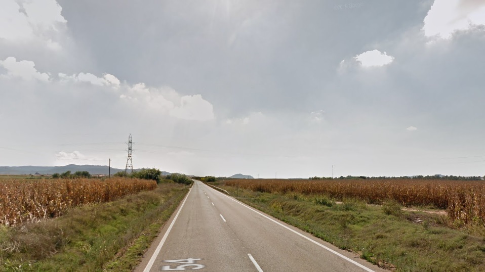 accidente cerca de Villagonzalo