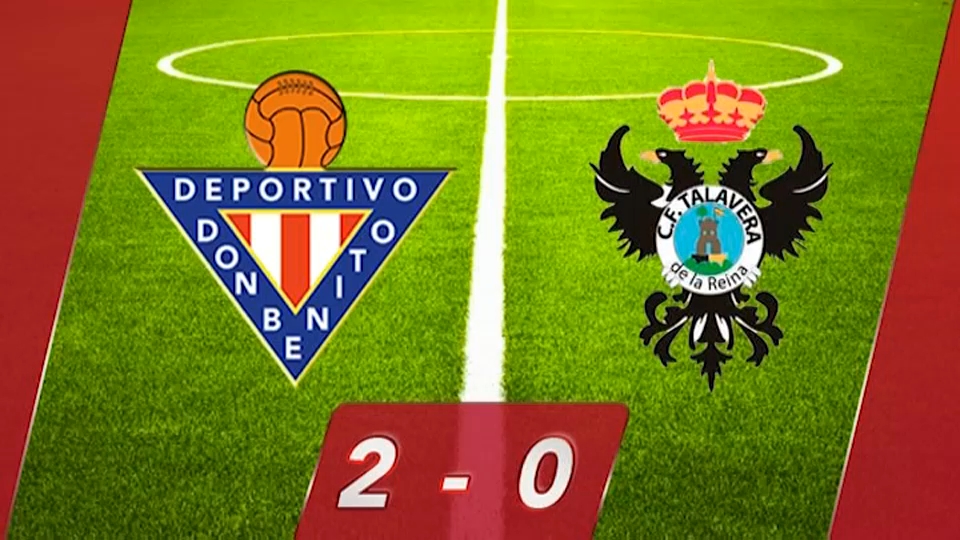 Don Benito 2-0 Talavera: los calabazones se colocan terceros