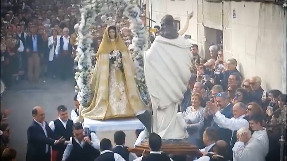 Domingo de los Tiros en Zarza la Mayor (Cáceres)