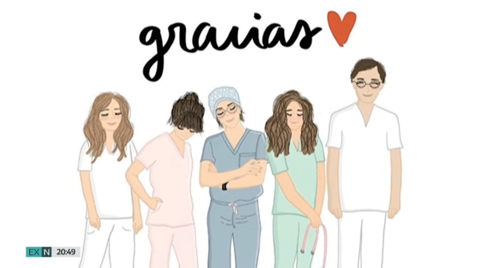 Reconocimiento al papel de los sanitarios
