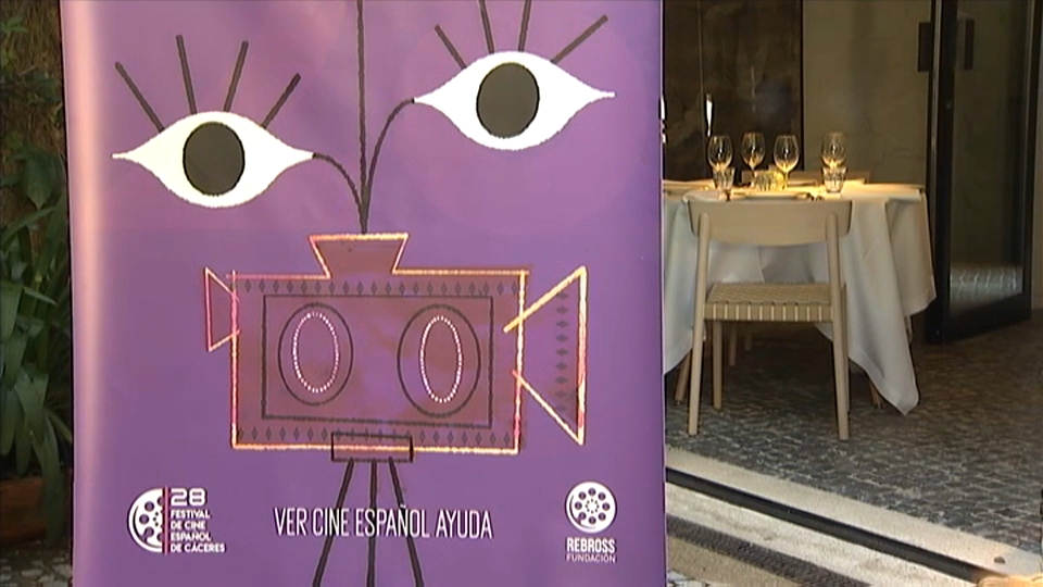 Cartel del Festival de Cine español de Cáceres