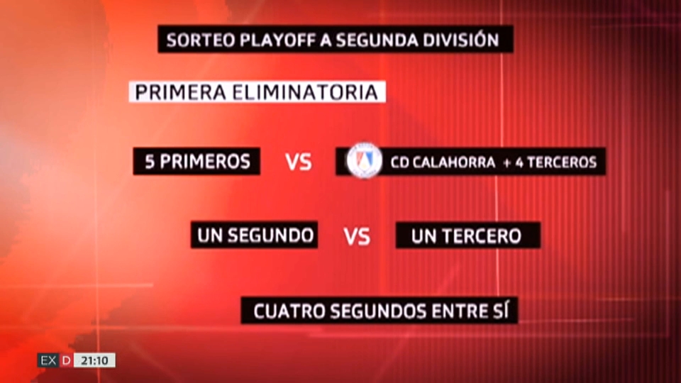 El lunes 10 de mayo a las 12:30 se sortean los playoff de ascenso a Segunda División que se celebrarán en Extremadura