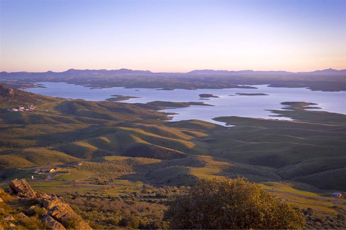 Vista panorámica de La Siberia