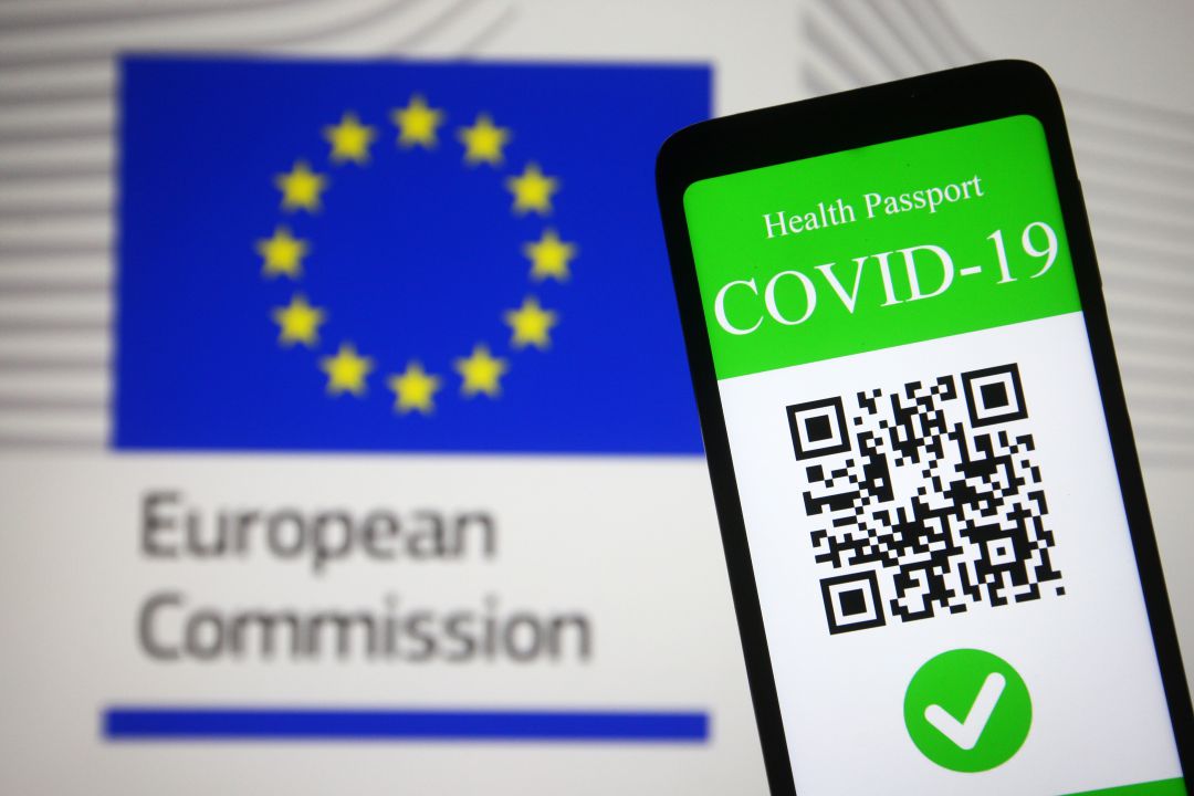 Recreación del pasaporte COVID