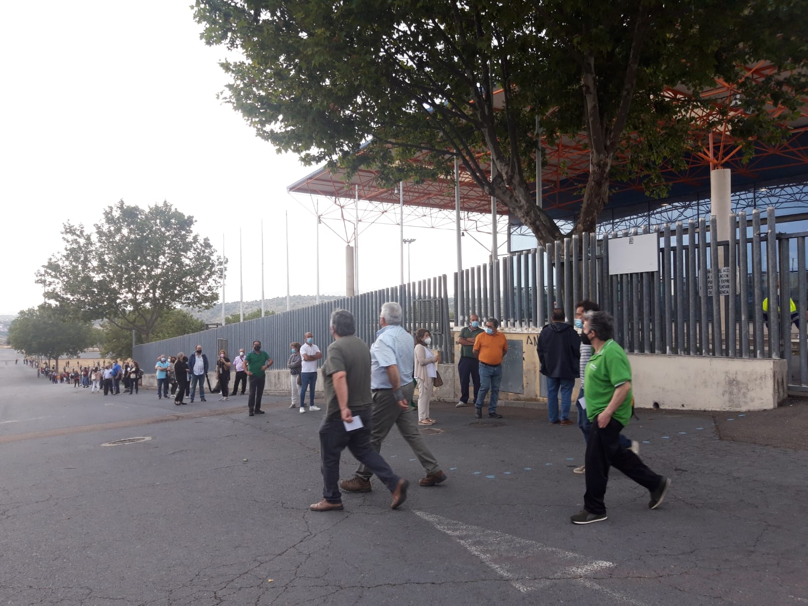 Vacunación masiva en el área de salud de Plasencia