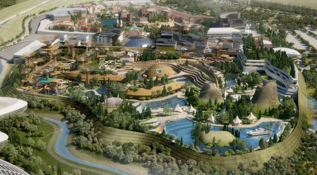 Recreación del proyecto de Elysium City en Castilblanco