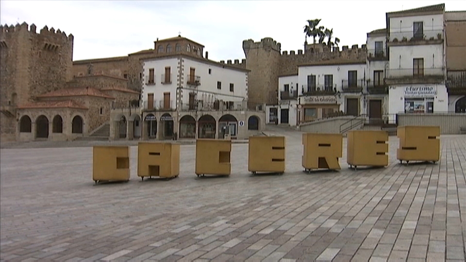 Plaza mayor de Cáceres