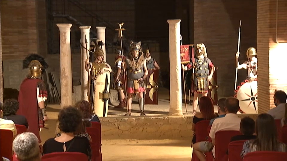 Noche europea de los museos en el museo nacional de arte romano de Mérida