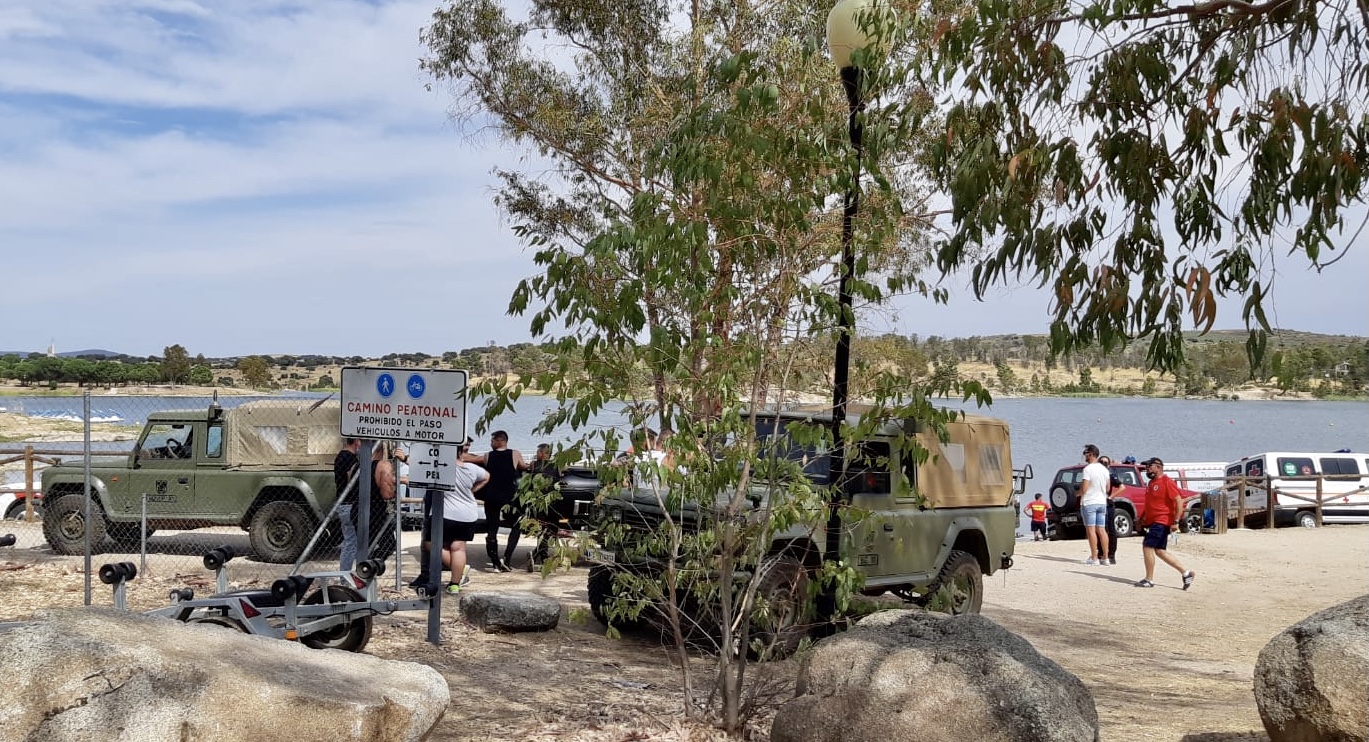 Brigada Extremadura XI en la búsqueda en Proserpina