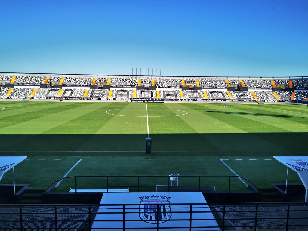 Estadio Nuevo Vivero de Badajoz.