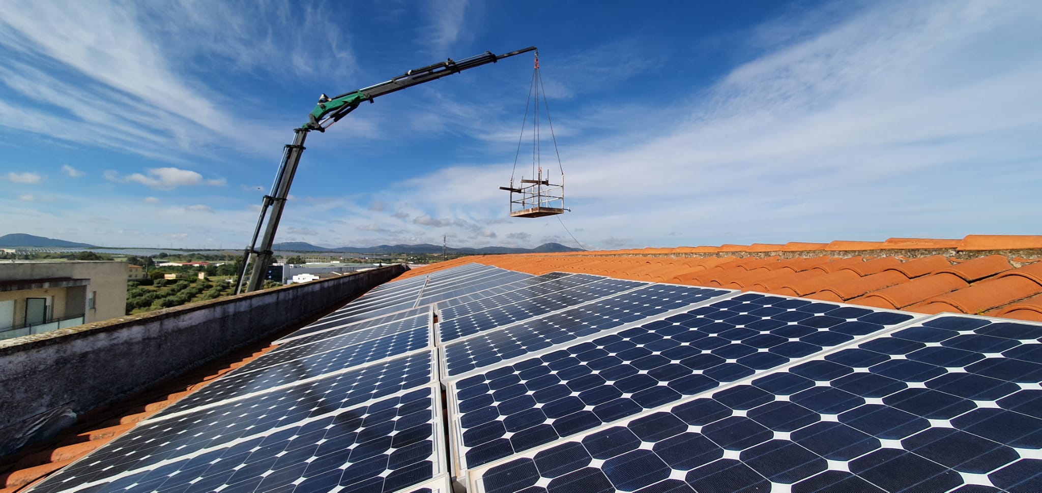 Placas solares en IES Emérita Augusta