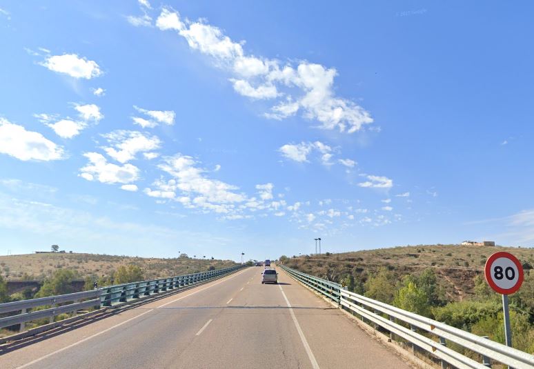 Puente Rodríguez Ibarra, cerca de Villanueva de la Serena