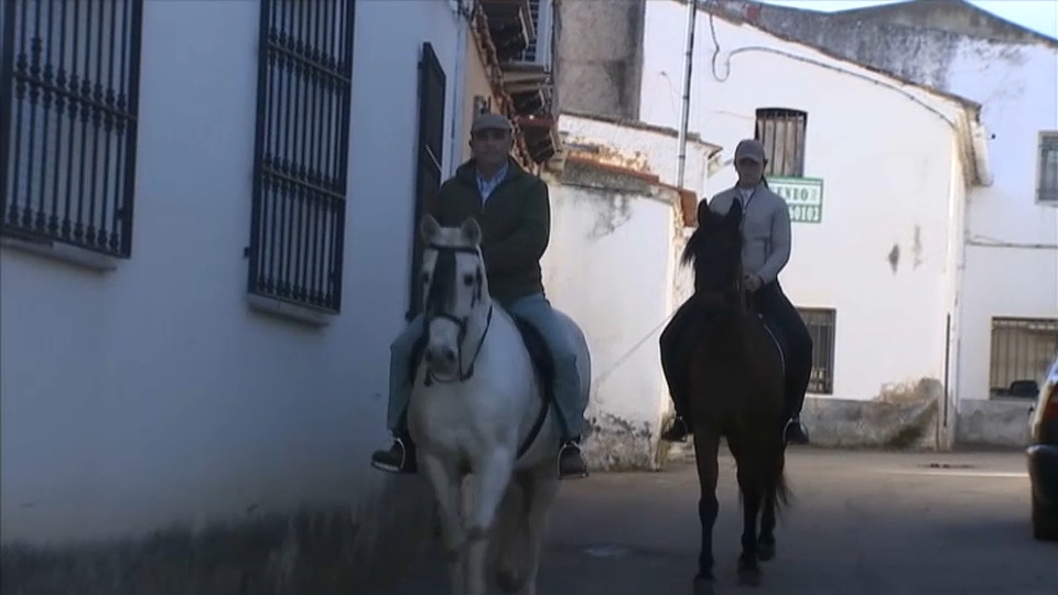 Jinetes en Navalvillar de Pela