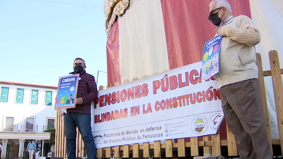 Rafael Muñoz, pensionista: "Perdemos cuatro puntos de poder adquisitivo"
