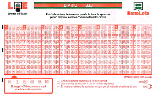 Sorteo de Bonoloto