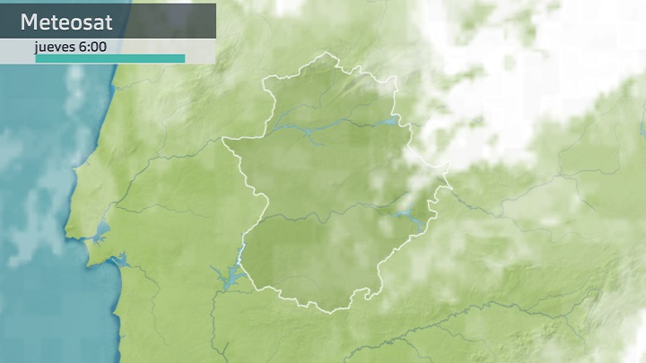 Imagen del satélite Meteosat esta mañana 