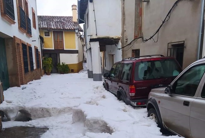 Granizo en Guadalupe