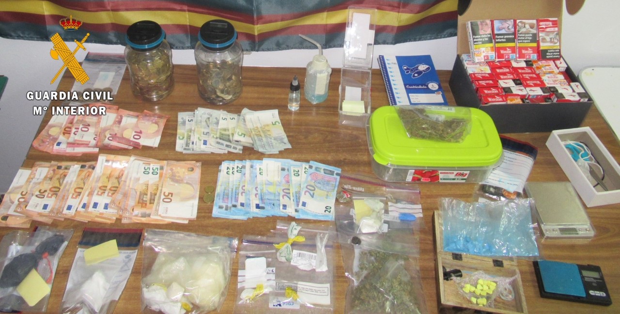 Operación Antidroga Guardia Civil en Pinofranqueado