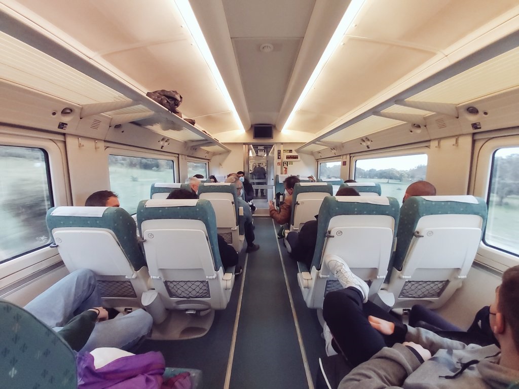 Simulacro tren de altas prestaciones