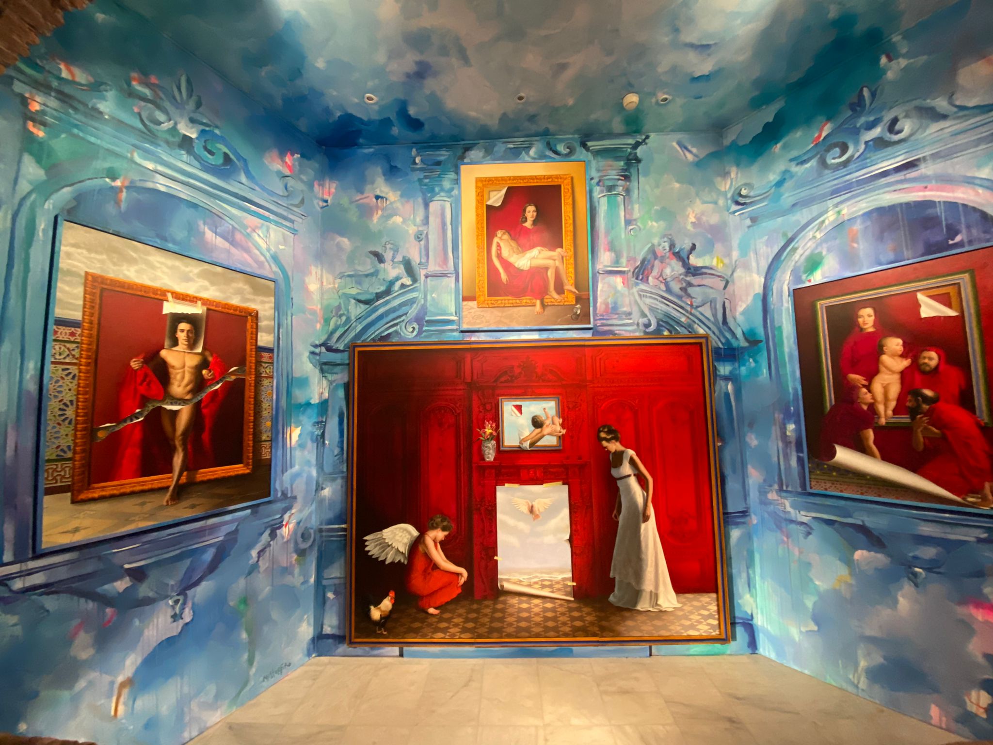 Retablo creado por Jiménez Carrero y Misterpiro