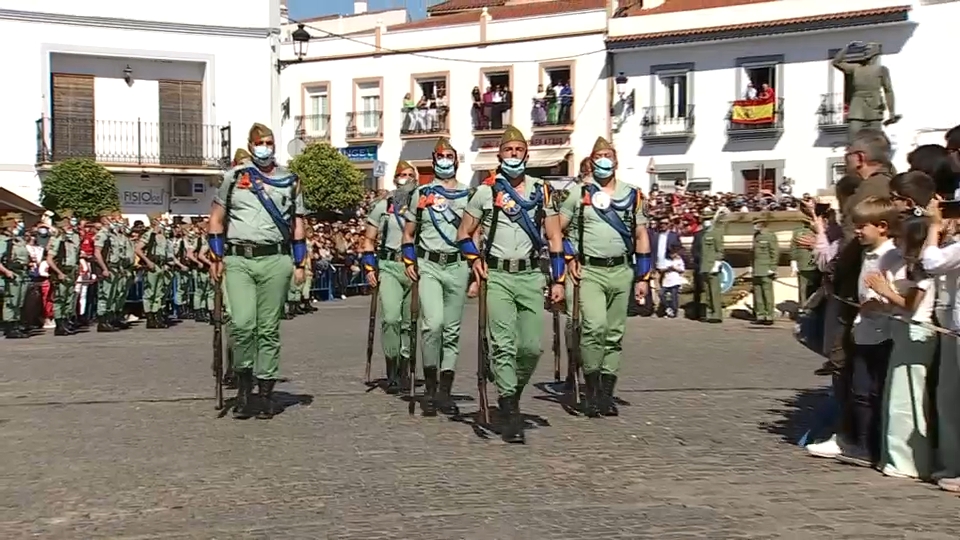 La Legión en la Semana Santa de Jerez de los Caballeros