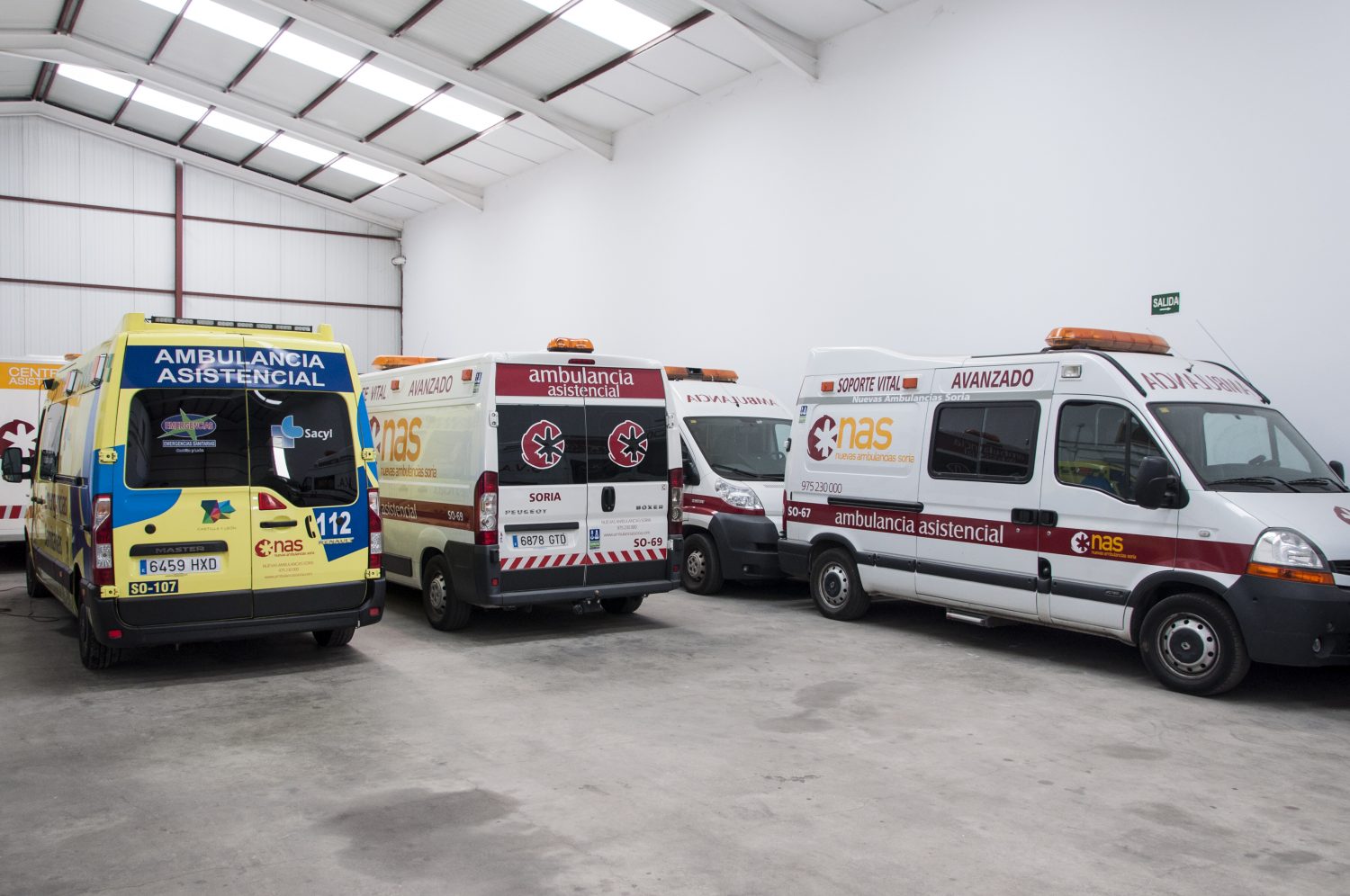 Ambulancias de 'Nuevas ambulancias Soria'