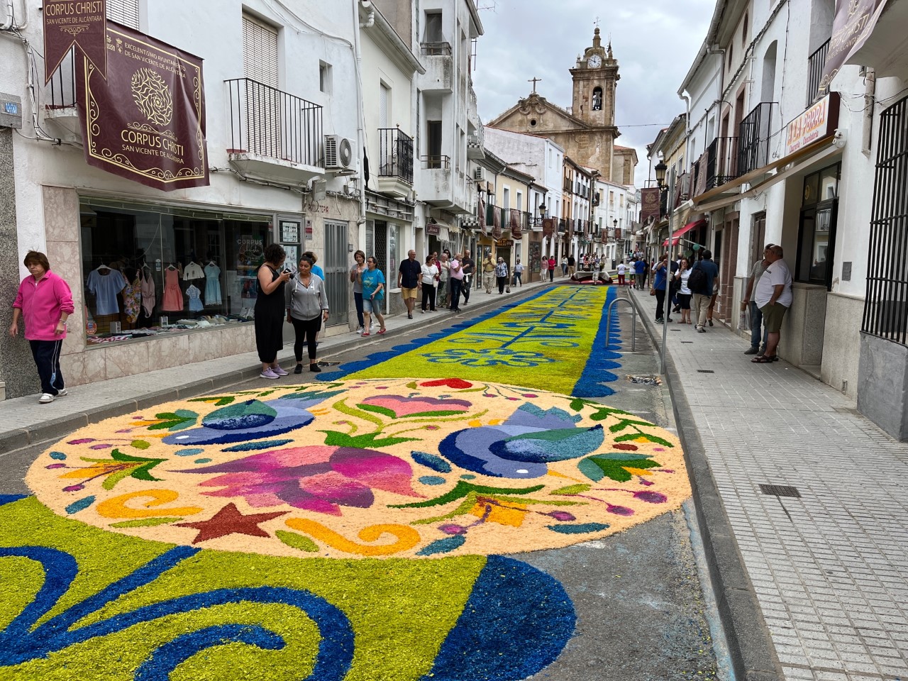 Celebración del Corpus Christi en San Vicente de Alcántara