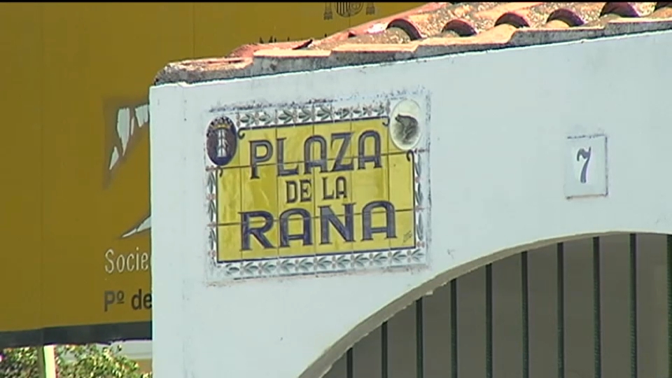 Plaza de la rana en Badajoz