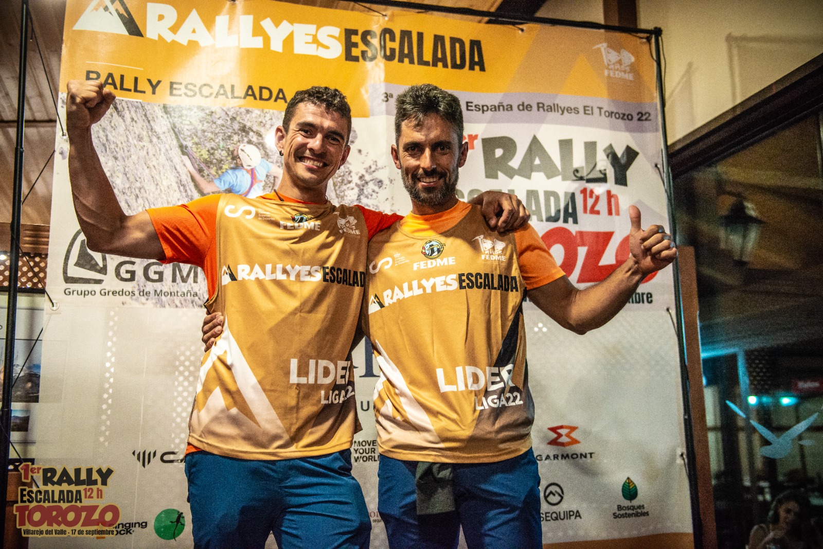 Juanjo Cano y Rubén López, campeones de la Liga Rallys Escalada