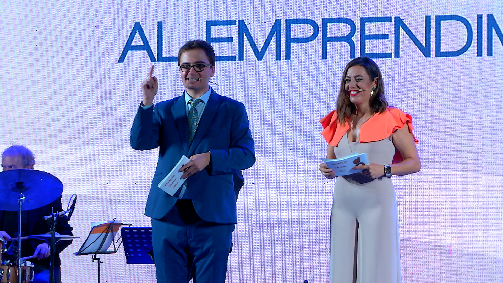 Presentadores XIII gala premios Grada
