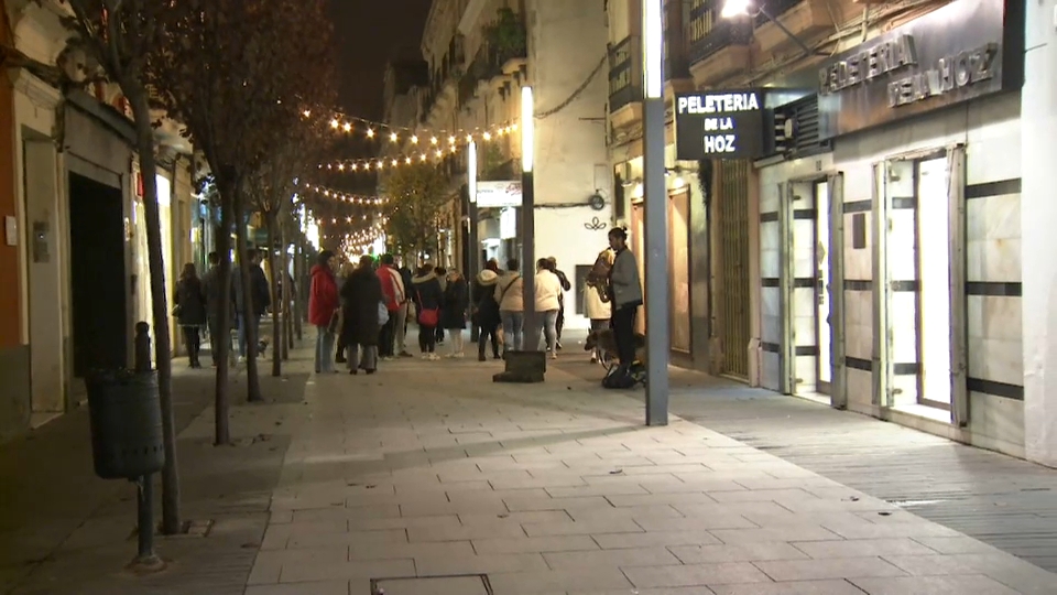 Calle Menacho en Badajoz