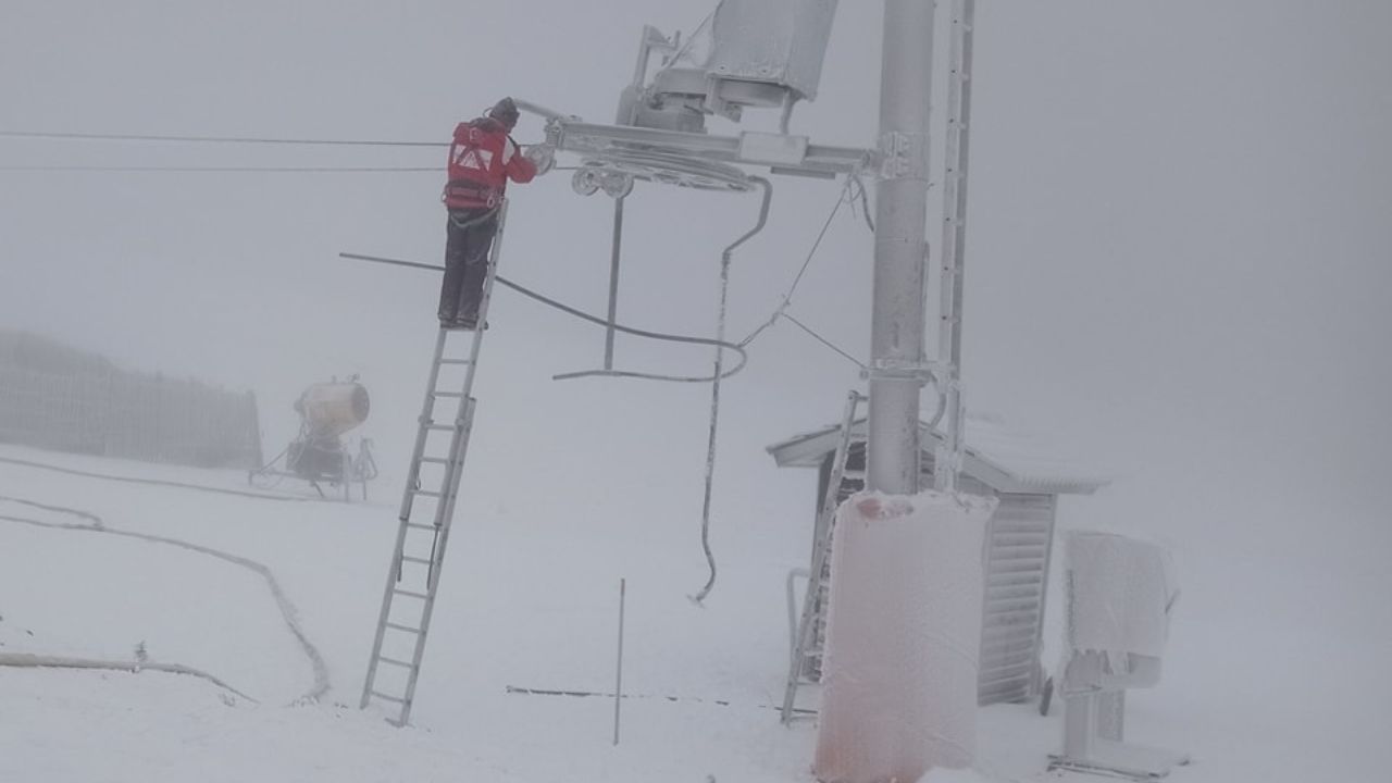 nieve en La covatilla