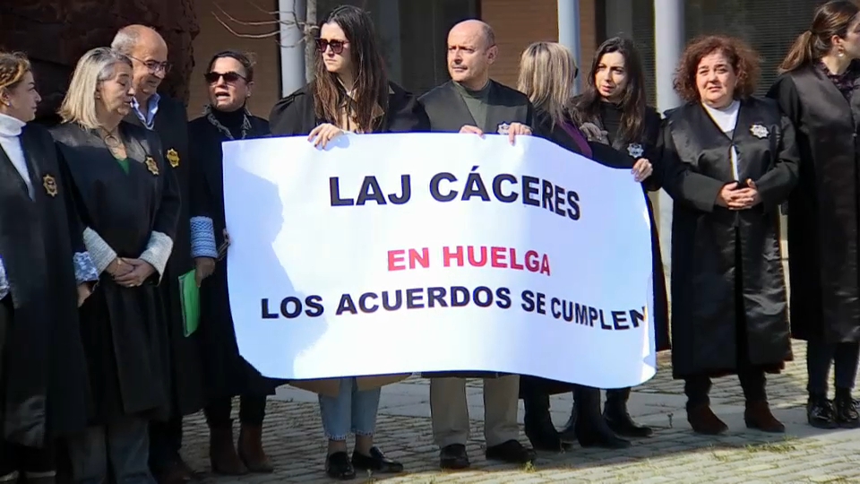 Huelga de letrados en Extremadura