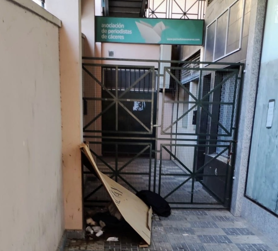 Sede Asociación de periodistas de Cáceres