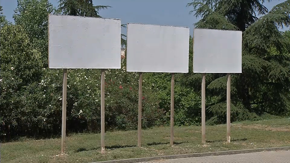 Espacios para los carteles electorales