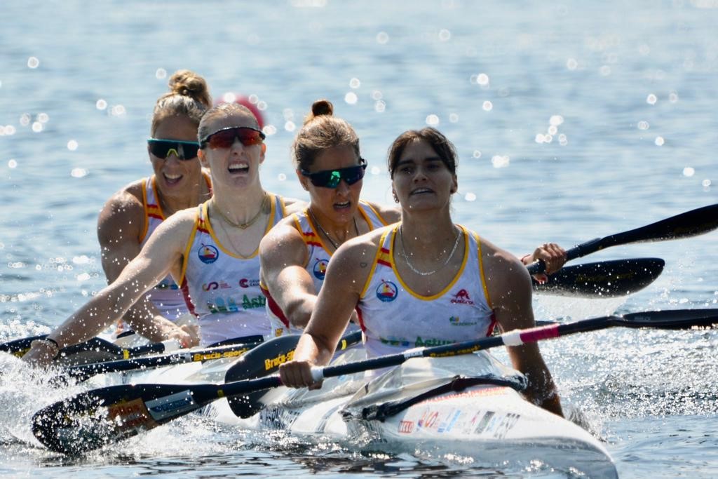 Estefanía Fernández y el K4 español