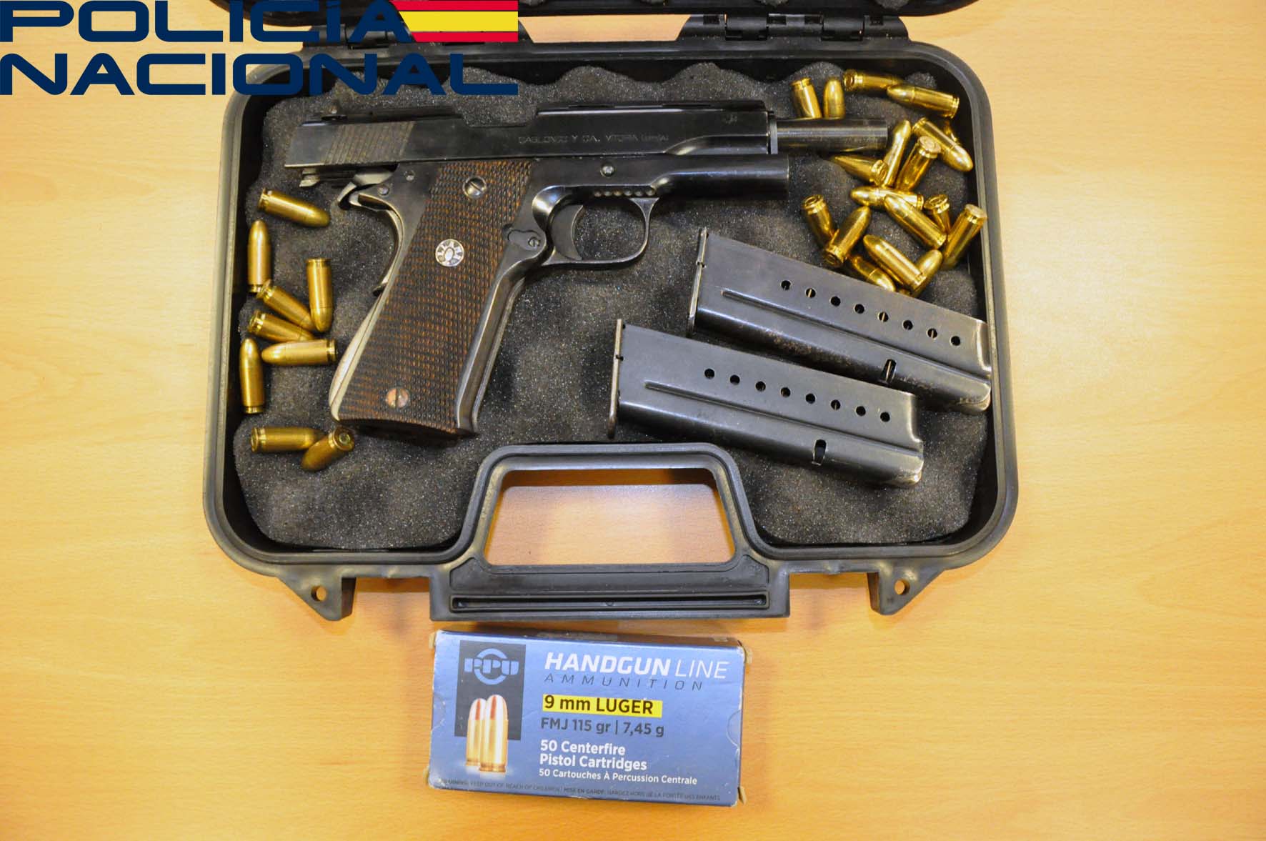Arma intervenida