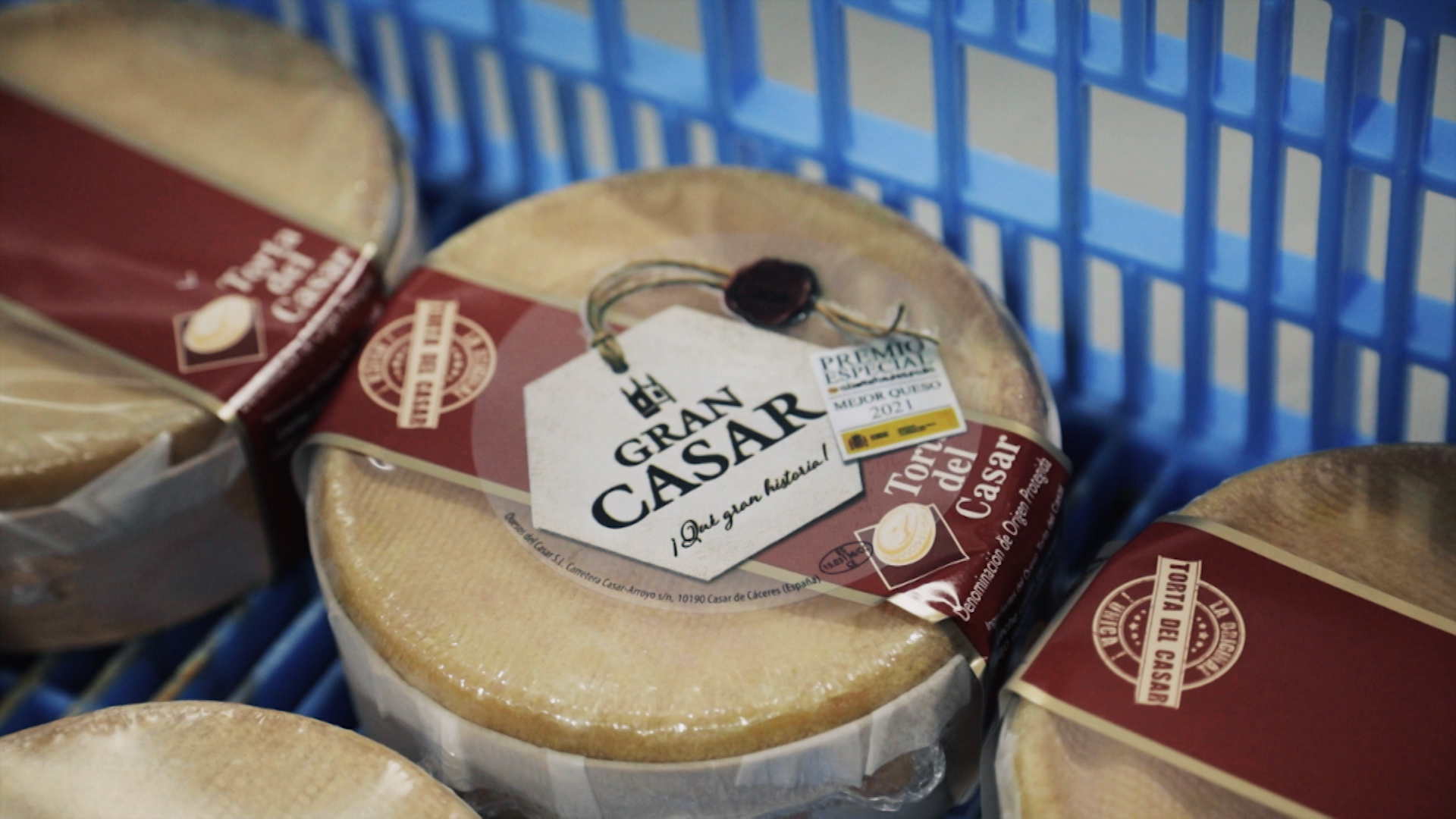 Tortas del Casar listas para ser distribuidas