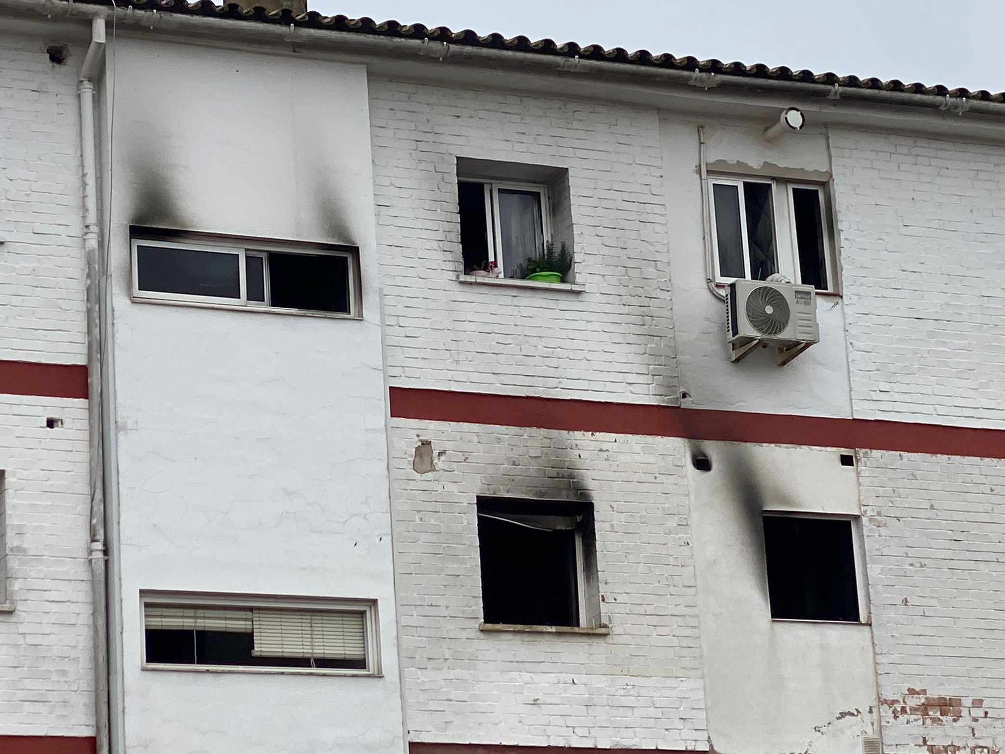 Incendio en Montijo